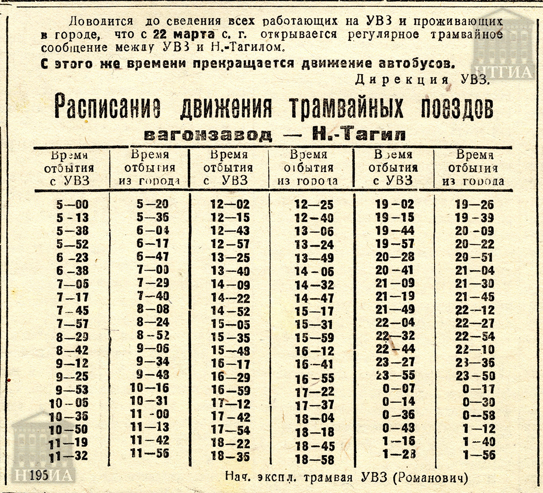 НТГИА. Газета «Тагильский Рабочий». - 1940 г. - 22 марта (№ 67). - С. 1.