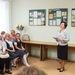 Открытие выставки архивных документов «Педагогическое наследие», посвященное Дню Учителя. 25.09.2015 год.