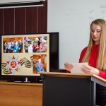 Елена Юрьевна Кожевникова, главный архивист Нижнетагильского городского исторического архива, участник IX Всероссийской научно-практической конференции «Детская книга и история Отечества», во время выступления в Нижнетагильском государственном социально-педагогическом институте (филиал) РГППУ. 19.05.2016 года. Елена Юрьевна Кожевникова, главный архивист Нижнетагильского городского исторического архива, участник IX Всероссийской научно-практической конференции «Детская книга и история Отечества», во время выступления в Нижнетагильском государственном социально-педагогическом институте (филиал) РГППУ. 19.05.2016 года.