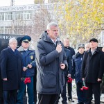 Глава города Нижний Тагил Сергей Носов на открытии памятника «Солдатам правопорядка»