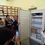 Участники заседания Совета в архивохранилище Нижнетагильского городского исторического архива