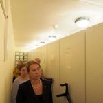 Участники заседания Совета в архивохранилище Нижнетагильского городского исторического архива Участники заседания Совета в архивохранилище Нижнетагильского городского исторического архива